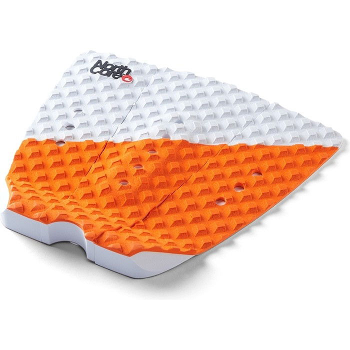 2024 Northcore Ultimate Grip Deck Pad Orange / White NOCO63E